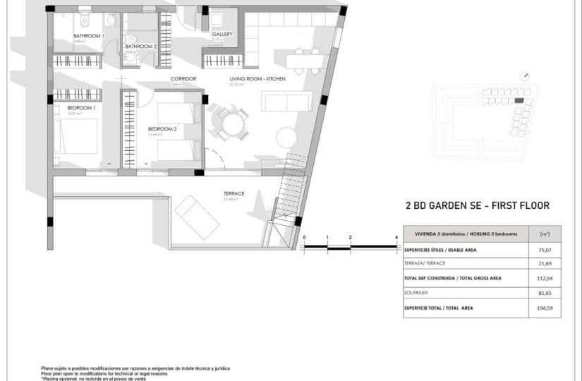 2 sovrum Lägenhet till salu i Torrevieja med pool - 380 000 € (Ref: 9430495)