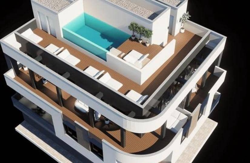 2 Zimmer Apartment zu verkaufen in Torrevieja mit Pool - 302.600 € (Ref: 9430525)
