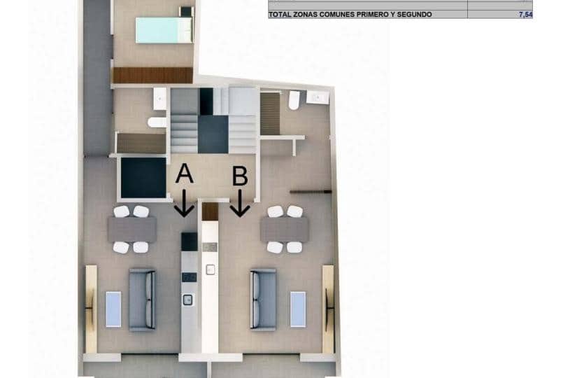 Apartment for sale in Torrevieja with pool - € 175,000 (Ref: 9430533)