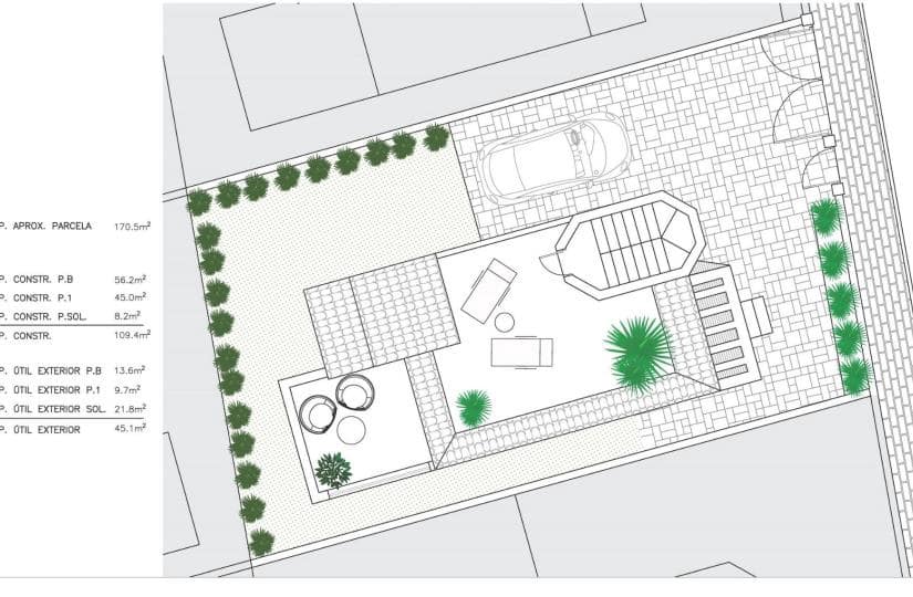 3 bedroom Villa for sale in San Fulgencio with pool - € 275,000 (Ref: 9430538)