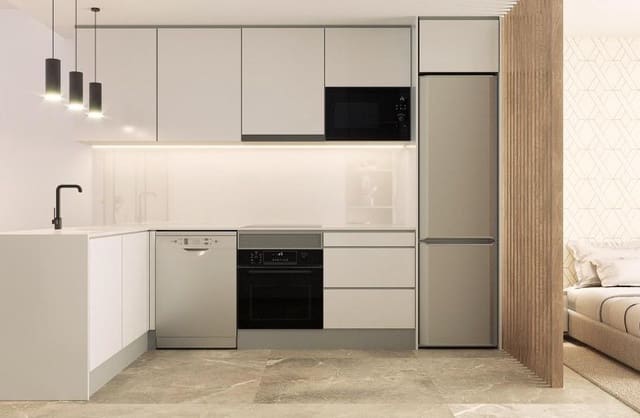 1 makuuhuone Huoneisto myytävänä paikassa Las Piscinas Naturales, Torrevieja mukana uima-altaan - 195 000 € (Ref: 9430543)