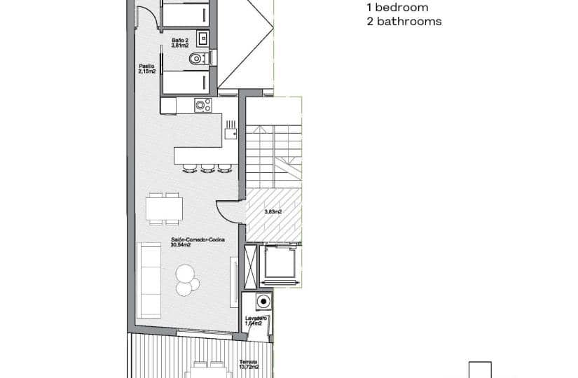 1 bedroom Apartment for sale in Torrevieja with pool - € 272,000 (Ref: 9430549)