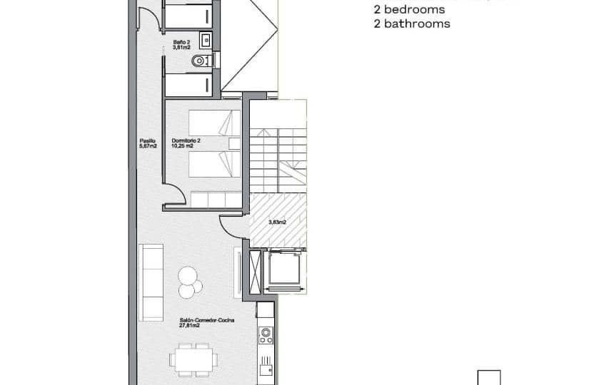 2 sovrum Lägenhet till salu i Torrevieja med pool - 259 000 € (Ref: 9430551)