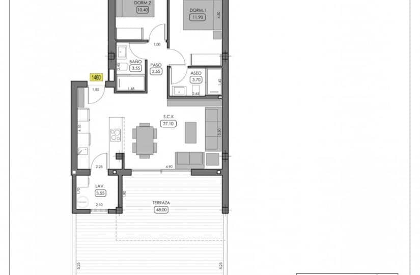 2 bedroom Bungalow for sale in Algorfa with pool - € 306,000 (Ref: 9430564)