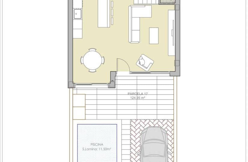 3 sovrum Hus till salu i Rojales med pool - 365 900 € (Ref: 9430572)