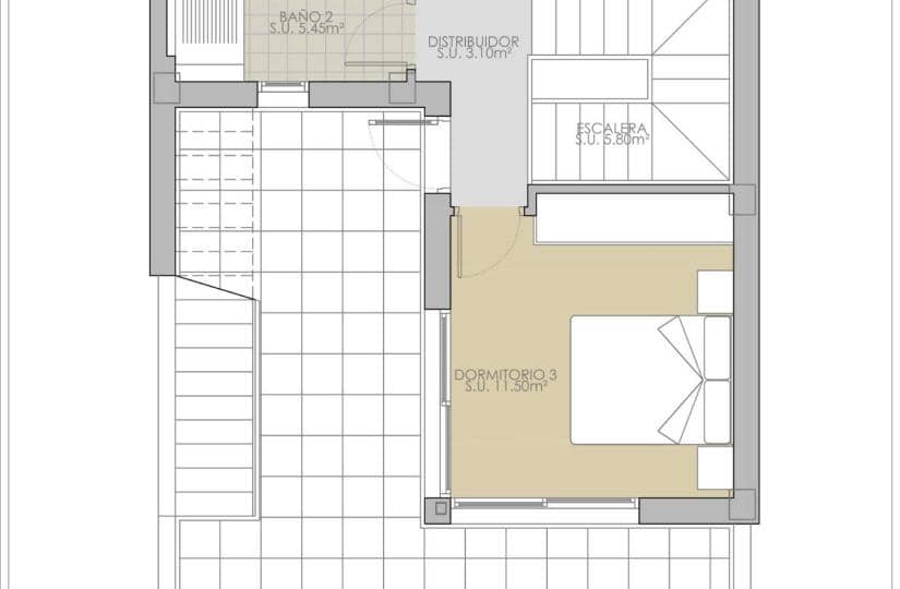 3 sovrum Hus till salu i Rojales med pool - 365 900 € (Ref: 9430572)