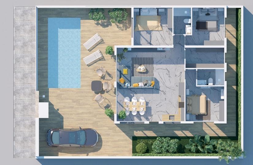 3 bedroom Villa for sale in Rojales with pool - € 449,500 (Ref: 9430579)