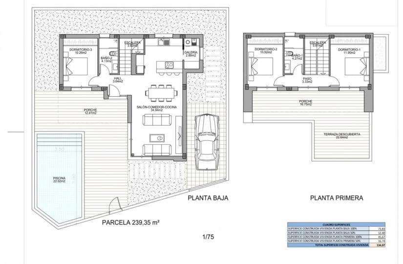 3 bedroom Villa for sale in Benijofar with pool - € 523,000 (Ref: 9430589)