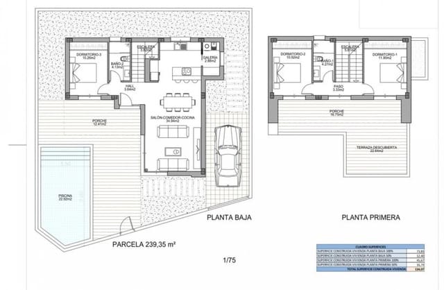 3 Zimmer Villa zu verkaufen in Benijófar mit Pool - 523.000 € (Ref: 9430589)