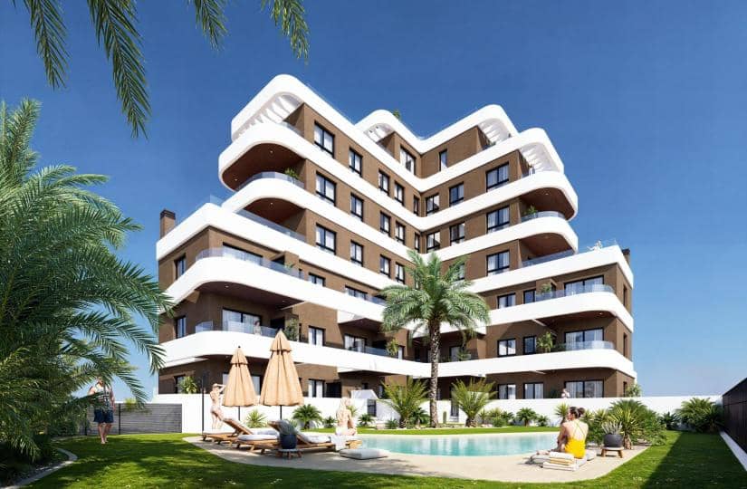 3 Zimmer Apartment zu verkaufen in Guardamar del Segura mit Pool - 345.000 € (Ref: 9430652)