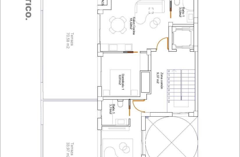 1 bedroom Apartment for sale in Guardamar del Segura with pool - € 269,500 (Ref: 9430654)