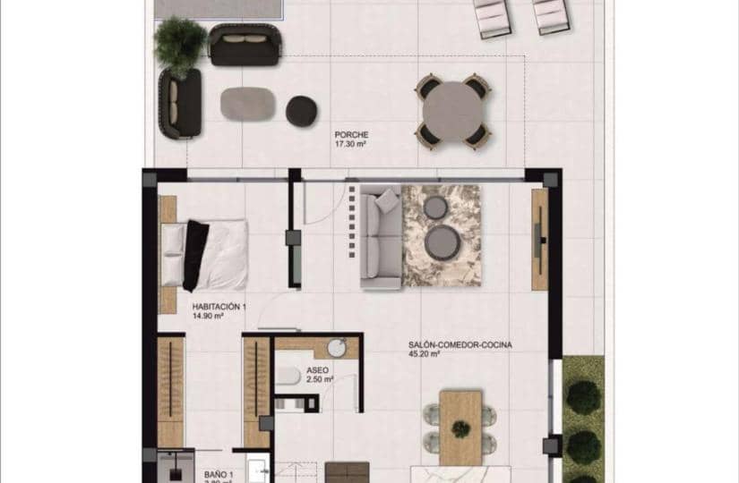 3 slaapkamer Halfvrijstaande villa te koop in Dolores met zwembad - € 435.000 (Ref: 9430679)