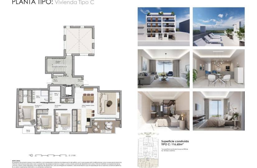 3 bedroom Apartment for sale in Guardamar del Segura with pool - € 350,000 (Ref: 9467925)