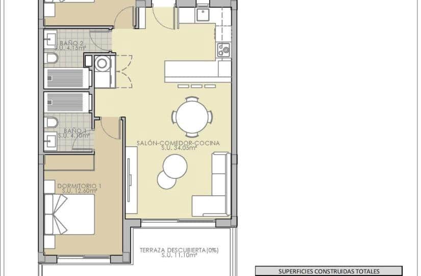 2 bedroom Apartment for sale in Rojales with pool - € 280,900 (Ref: 9483625)