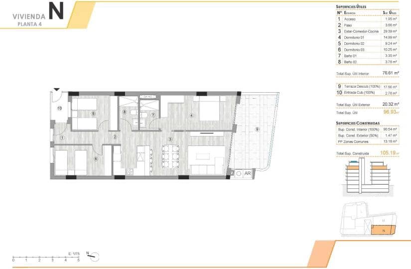3 bedroom Apartment for sale in Torrevieja with pool - € 315,000 (Ref: 9506778)