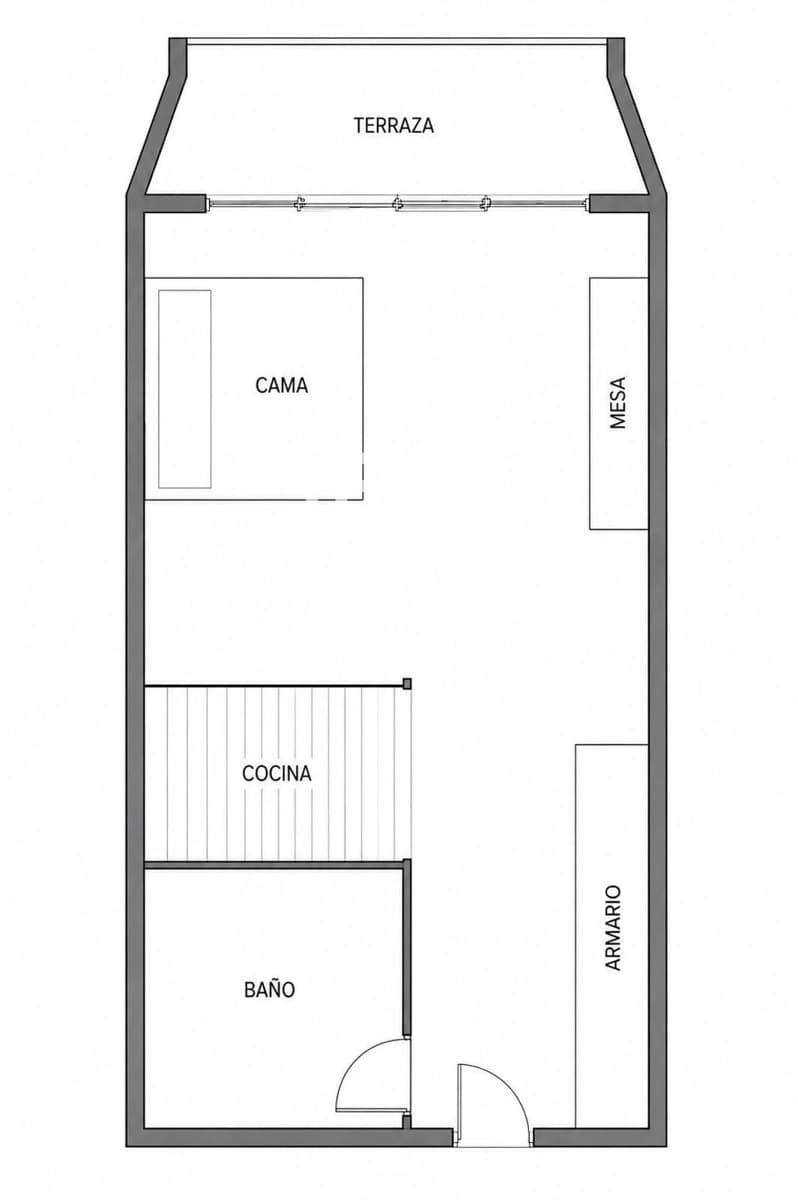 Lägenhet till salu i Illetas med pool - 225 000 € (Ref: 10012350)