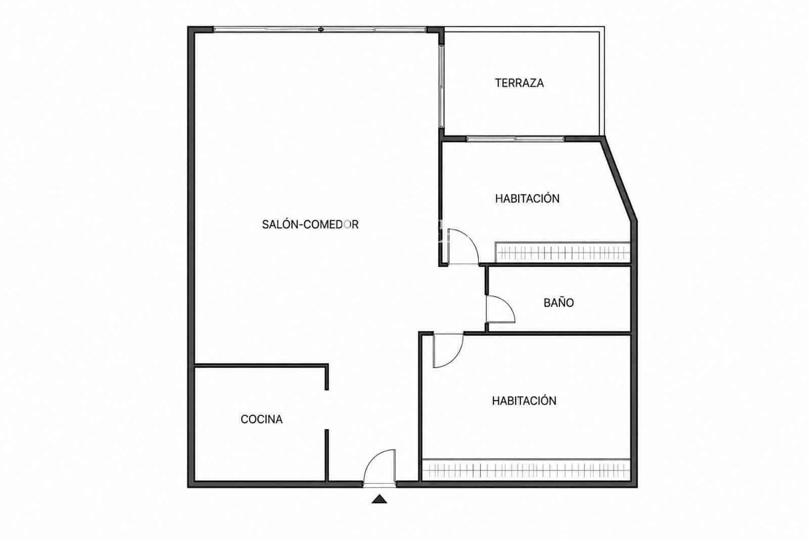 2 bedroom Flat for sale in Palma de Mallorca with pool - € 489,000 (Ref: 10031061)
