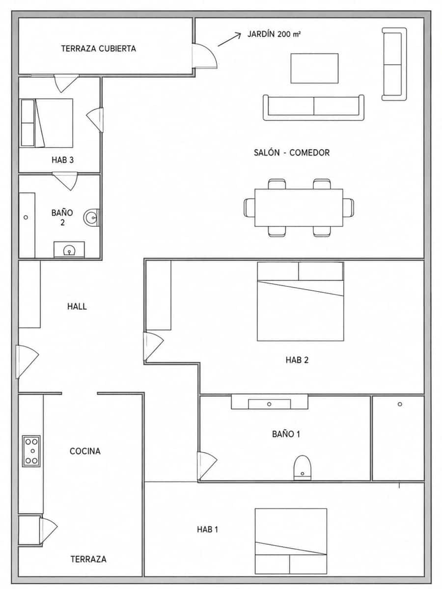 3 Zimmer Wohnung zu verkaufen in Cas Catala mit Garage - 650.000 € (Ref: 10051959)