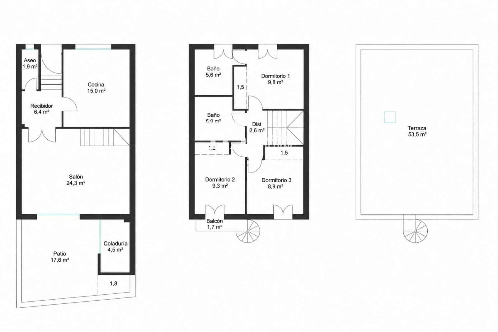 Casa de 3 habitaciones en Palma de Mallorca en venta con garaje - 550.000 € (Ref: 10156124)