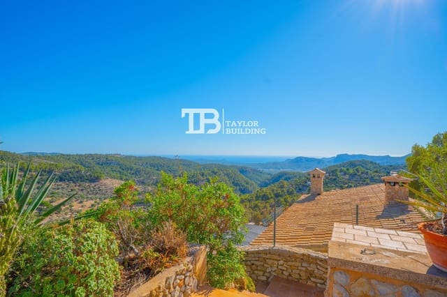 4 chambre Villa/Maison à vendre à Galilea, Puigpunyent avec piscine garage - 860 000 € (Ref: 10181912)