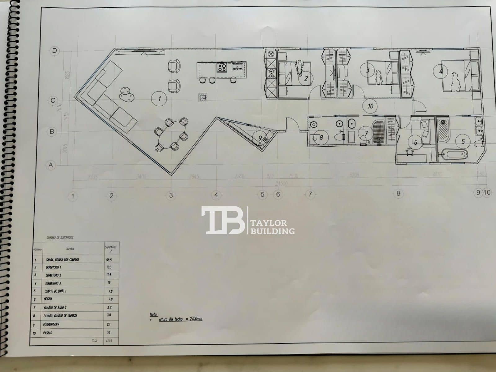 4 soverom Penthouse til salgs i Palma de Mallorca med garasje - € 1 595 000 (Ref: 8444864)