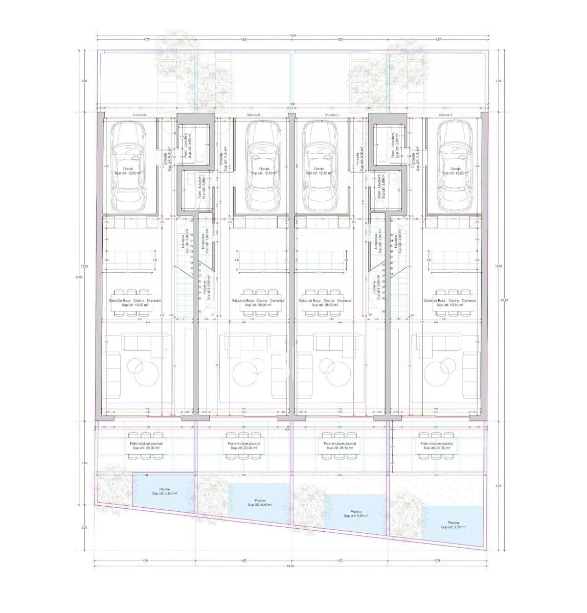 3 soveværelse Byhus til salg i Ses Salines med swimmingpool garage - € 690.000 (Ref: 8555167)