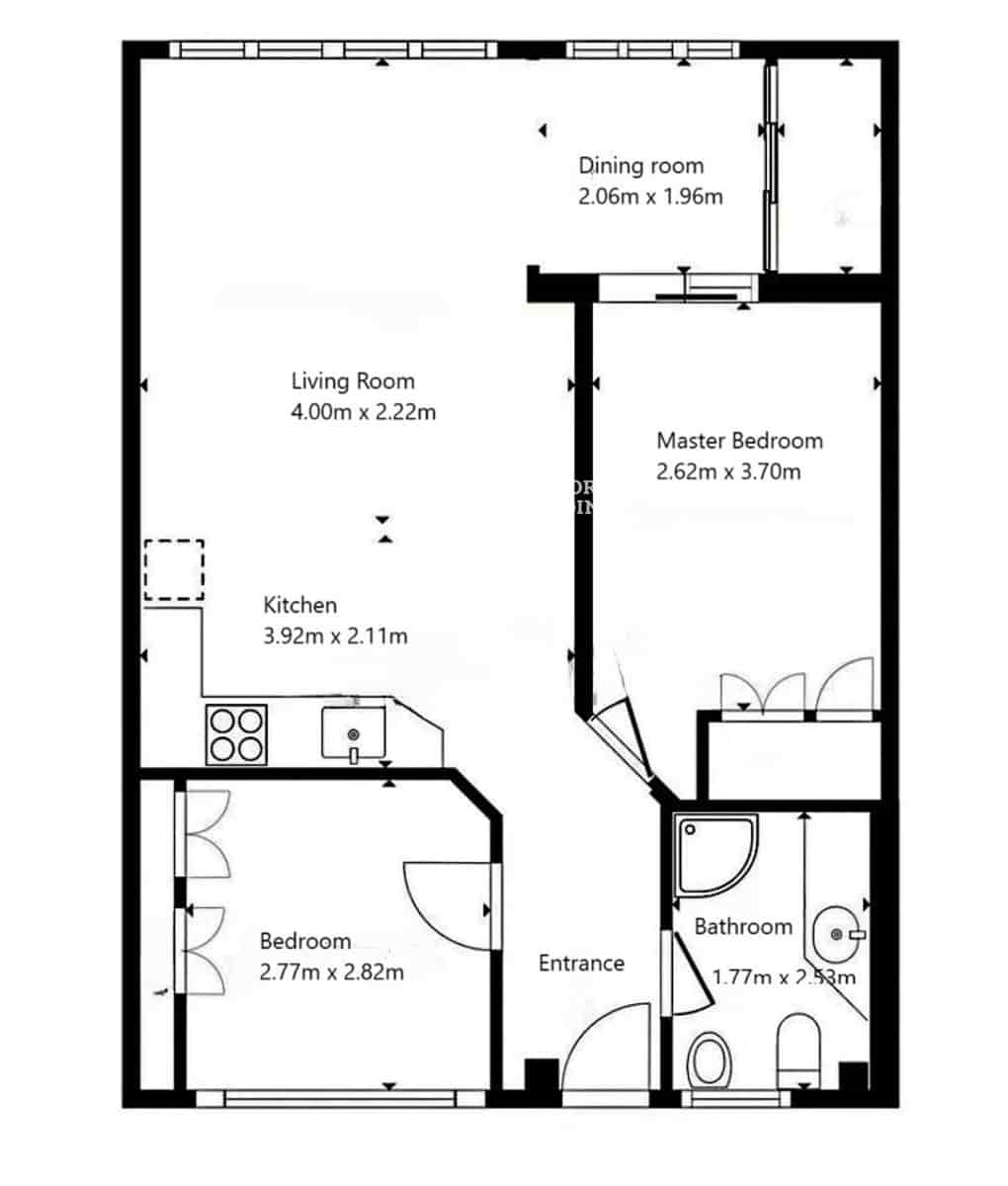 2 soveværelse Penthouse til salg i Portals Nous med garage - € 395.000 (Ref: 9043970)