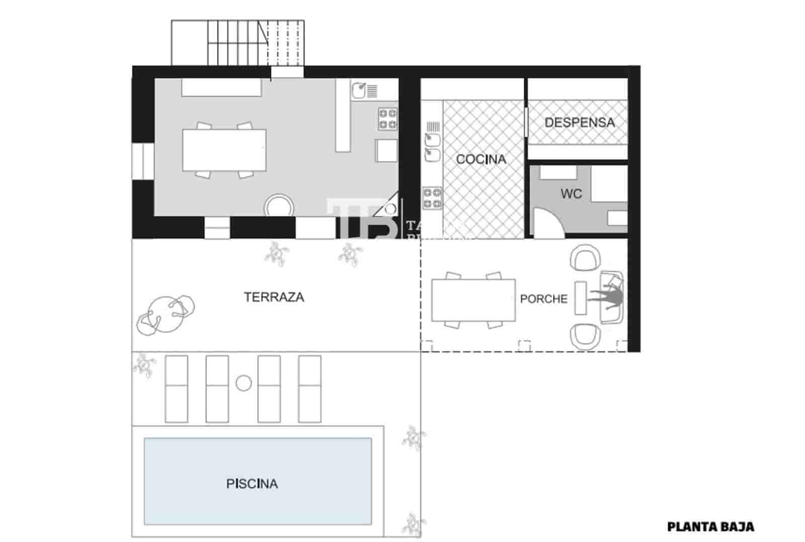 4 soveværelse Villa til salg i L'Arraco / S'Arraco med swimmingpool garage - € 5.995.000 (Ref: 9362981)