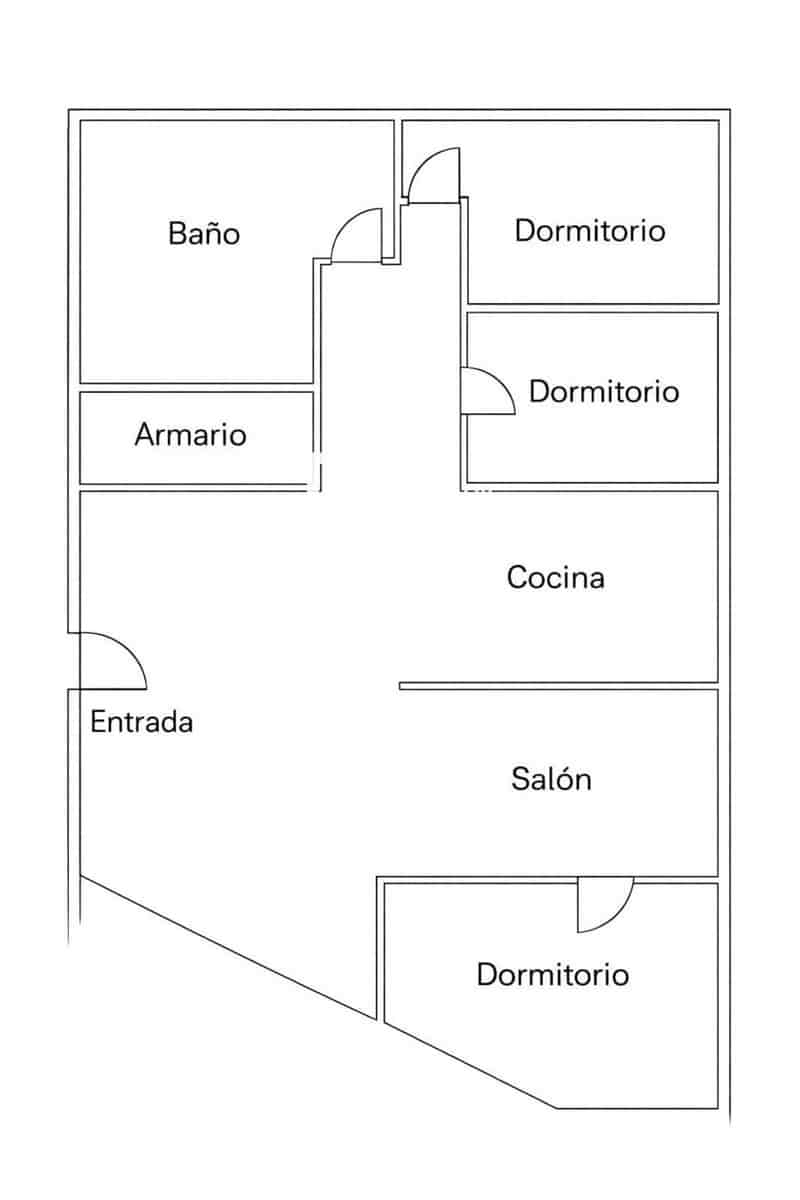 3 sovrum Lägenhet till salu i Palma de Mallorca - 329 000 € (Ref: 9816307)
