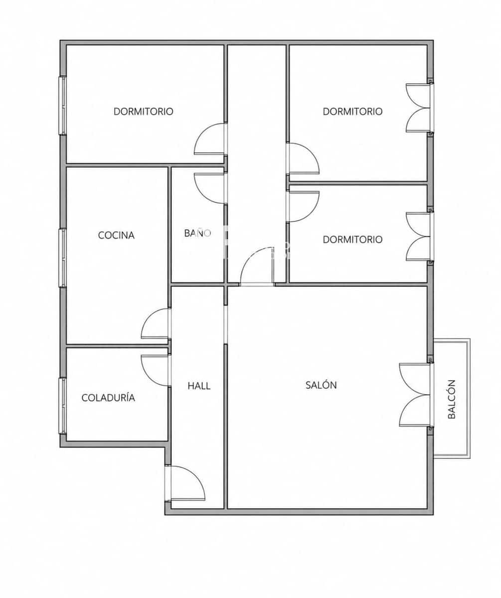 3 bedroom Flat for sale in Palma de Mallorca - € 360,000 (Ref: 9838339)