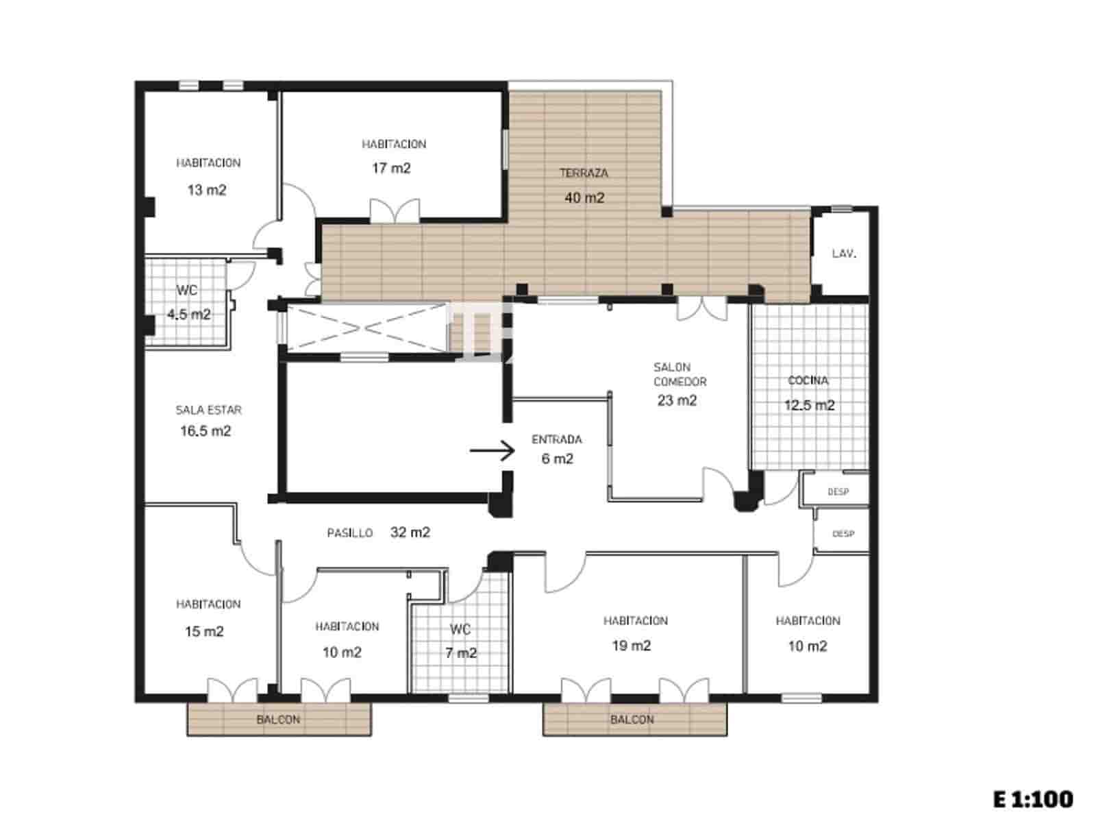 6 sovrum Lägenhet till salu i Palma de Mallorca - 1 749 000 € (Ref: 9863702)