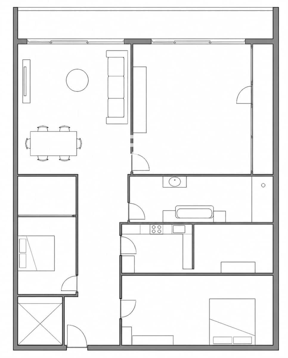 3 sypialnia Mieszkanie na sprzedaż w Palma de Mallorca - 450 000 € (Ref: 9936736)