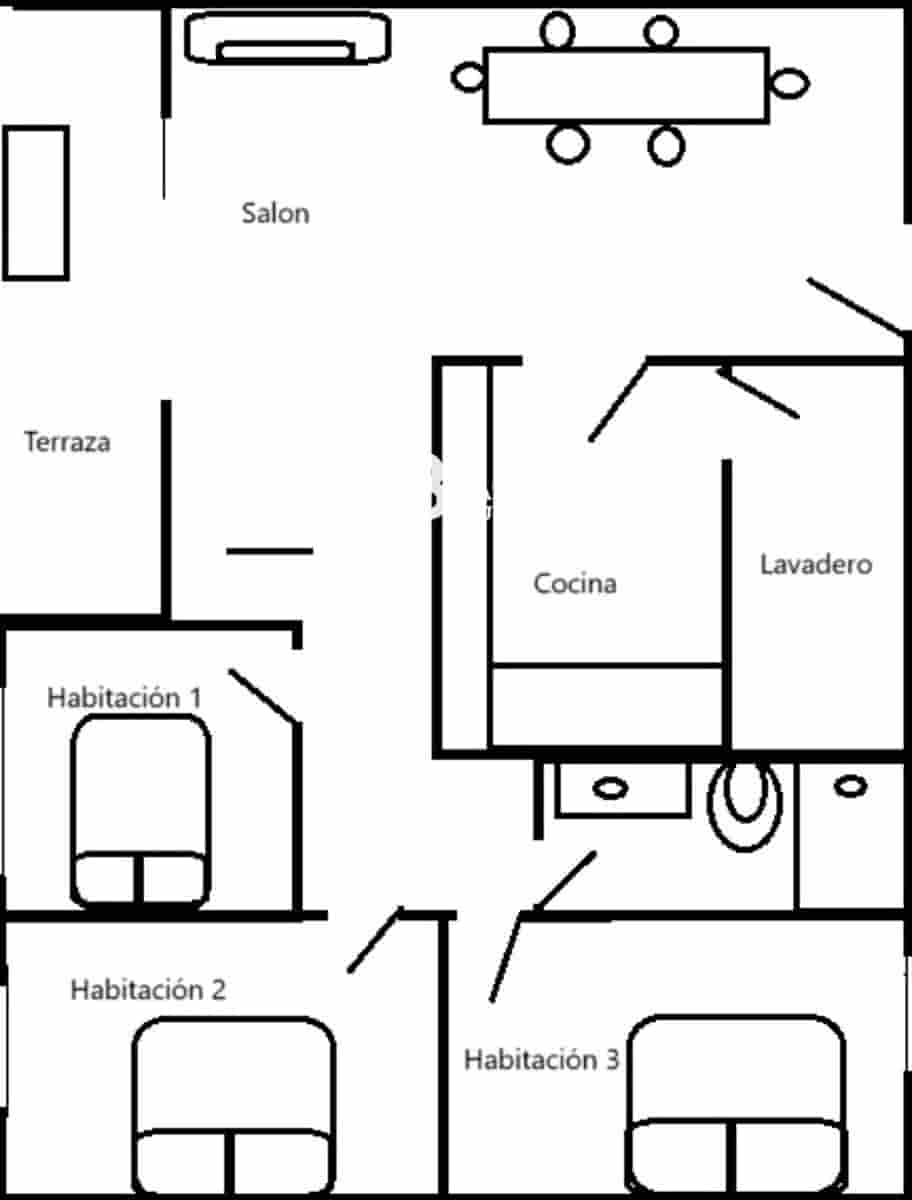 3 camera da letto Appartamento in vendita in Son Ferrer - 375.000 € (Rif: 9953393)