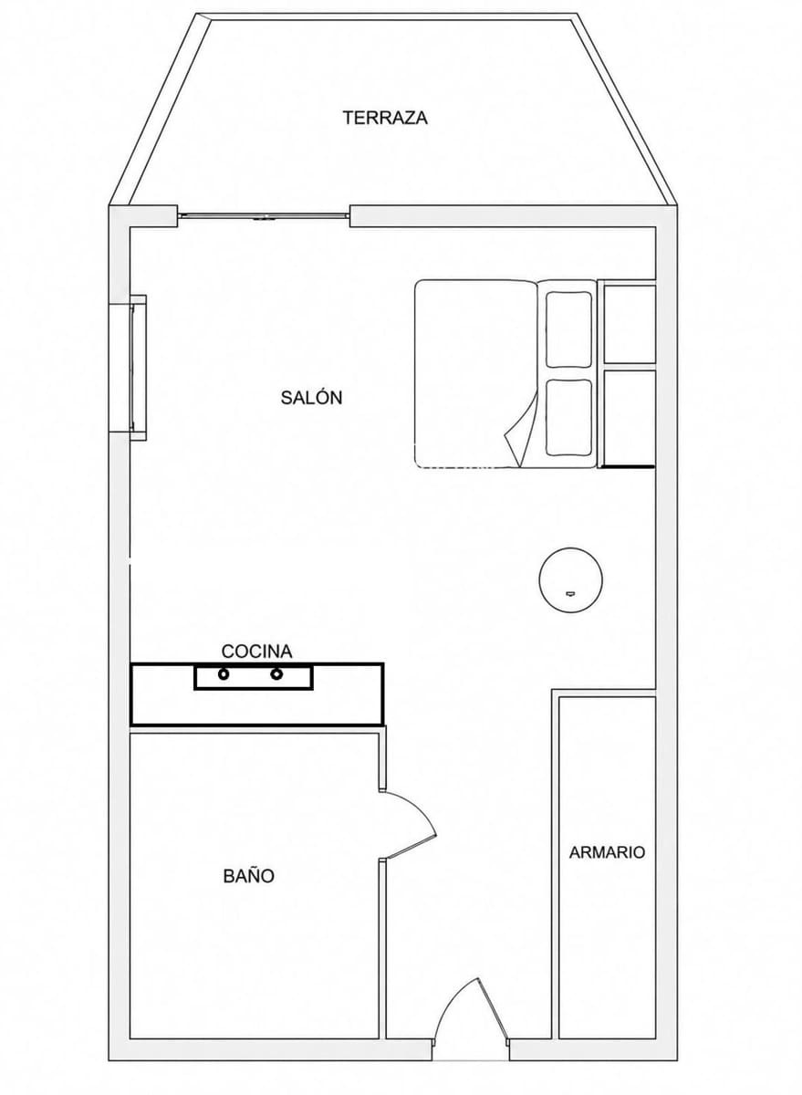 Leilighet til salgs i Illetas med svømmebasseng - € 305 000 (Ref: 9976104)