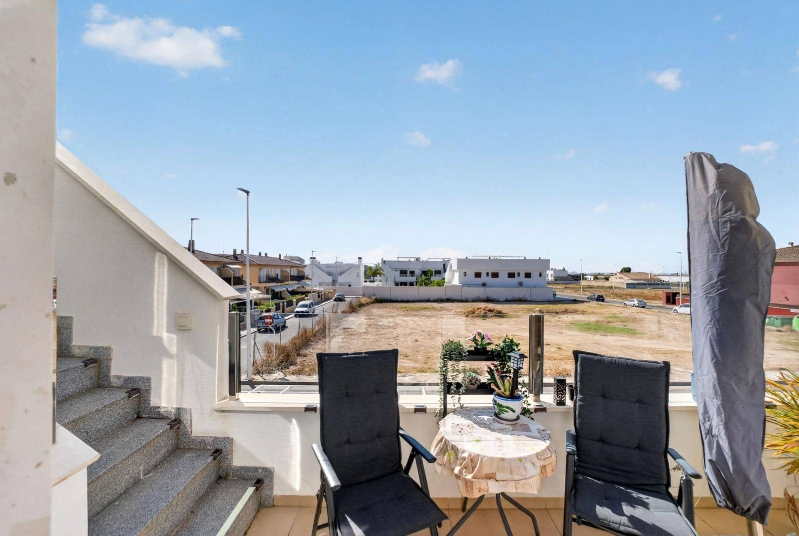 Ático de 2 habitaciones en Torre de la Horadada en venta con piscina - 285.000 € (Ref: 10011611)