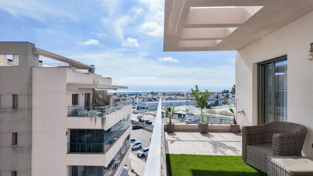 2 soveværelse Penthouse til salg i Los Dolses, Orihuela med swimmingpool - € 319.800 (Ref: 10013318)