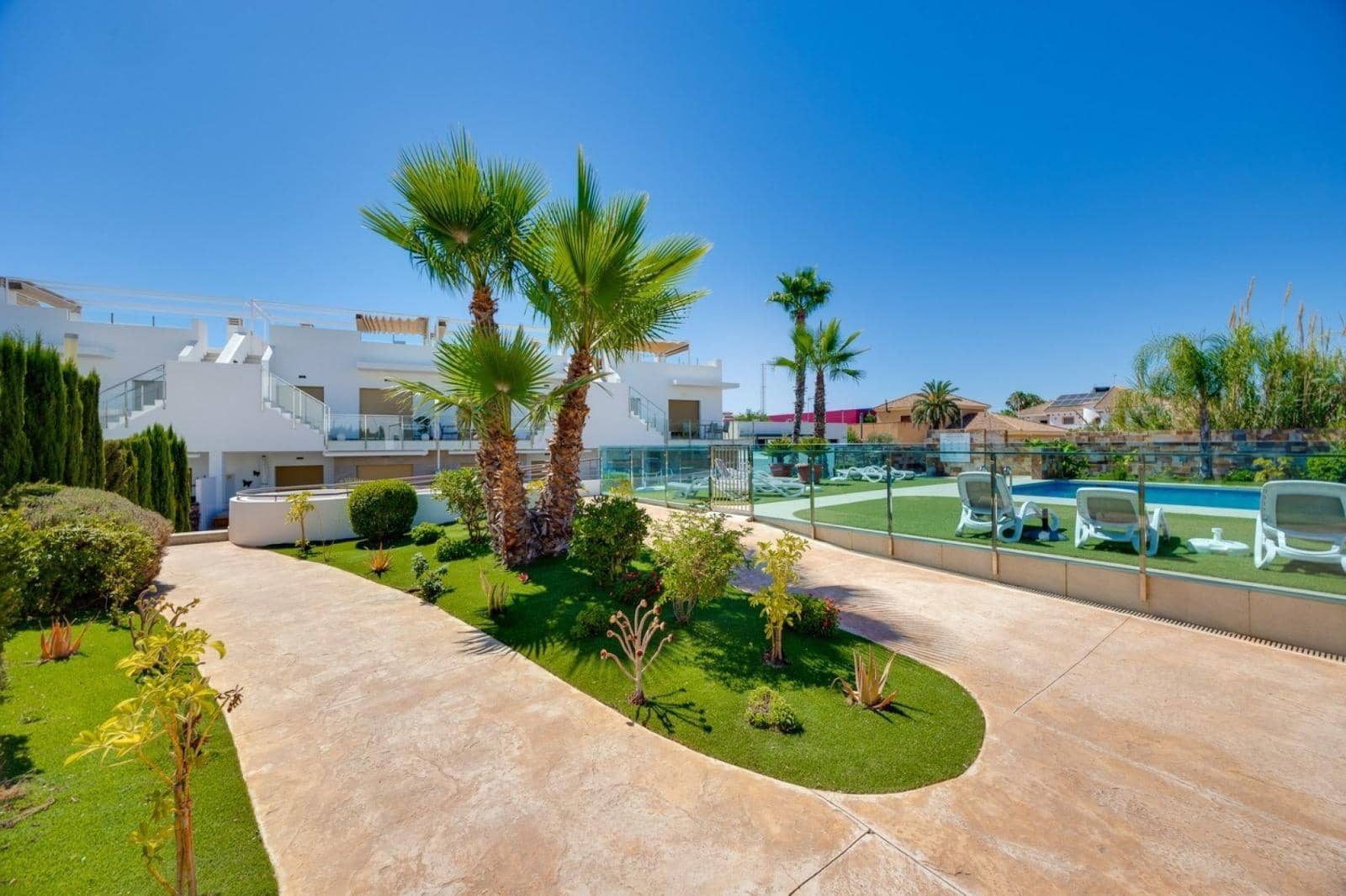 2 sovrum Takvåning till salu i El Mojon med pool - 259 950 € (Ref: 10059425)