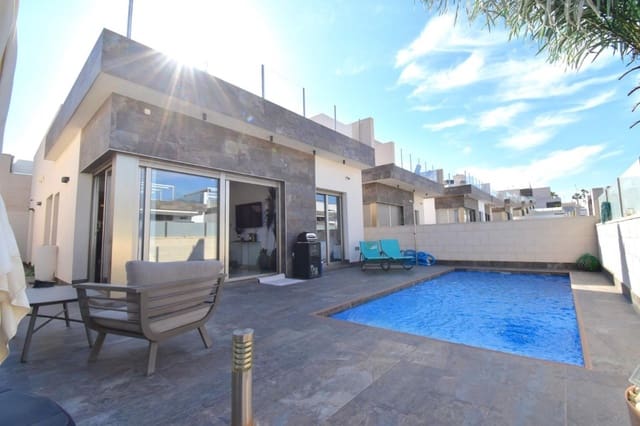 3 soverom Kjedet enebolig til salgs i Orihuela Costa, Orihuela med svømmebasseng - € 369 950 (Ref: 9282384)