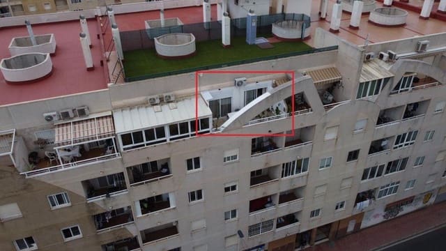 2 chambre Penthouse à vendre à El Molino, Torrevieja avec piscine - 159 995 € (Ref: 9855677)