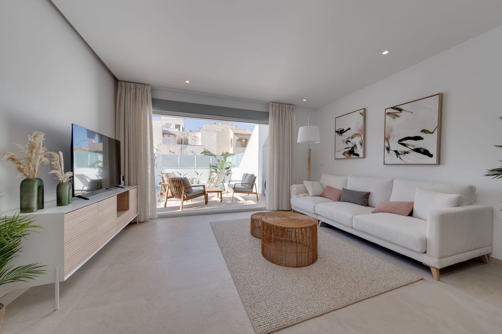 2 bedroom Bungalow for sale in San Pedro del Pinatar with pool - € 249,900 (Ref: 8324495)