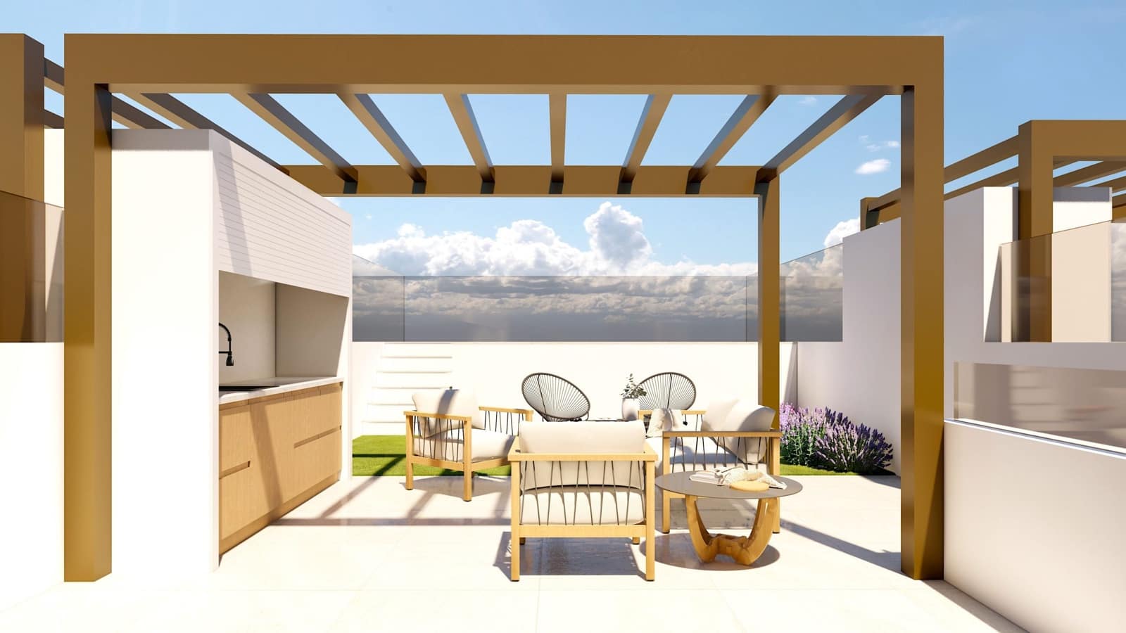 2 bedroom Bungalow for sale in San Pedro del Pinatar with pool - € 249,900 (Ref: 8324495)