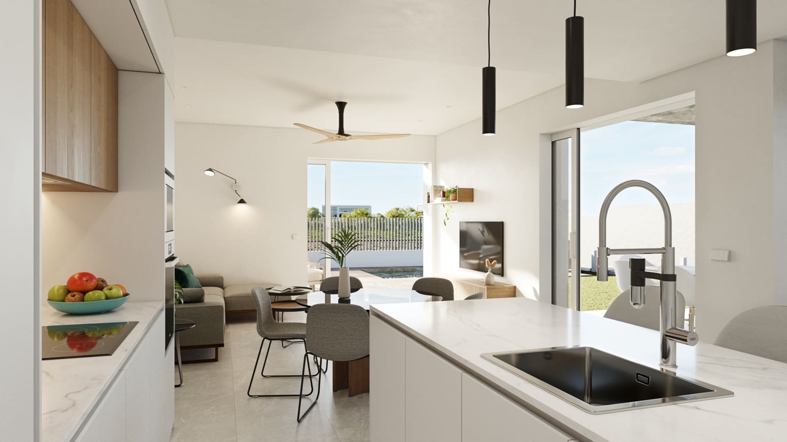 3 bedroom Villa for sale in Santiago de la Ribera with pool - € 476,900 (Ref: 8747036)