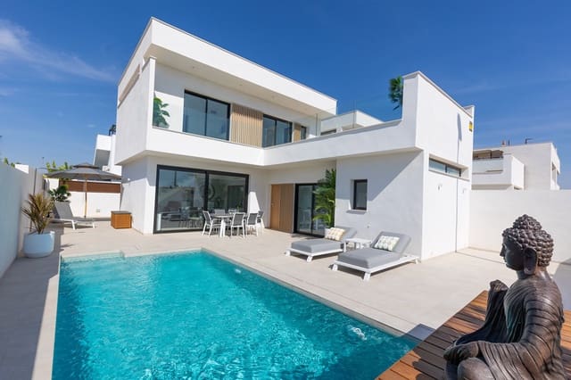 Chalet de 3 habitaciones en Santiago de la Ribera, San Javier en venta con piscina - 355.000 € (Ref: 8755126)