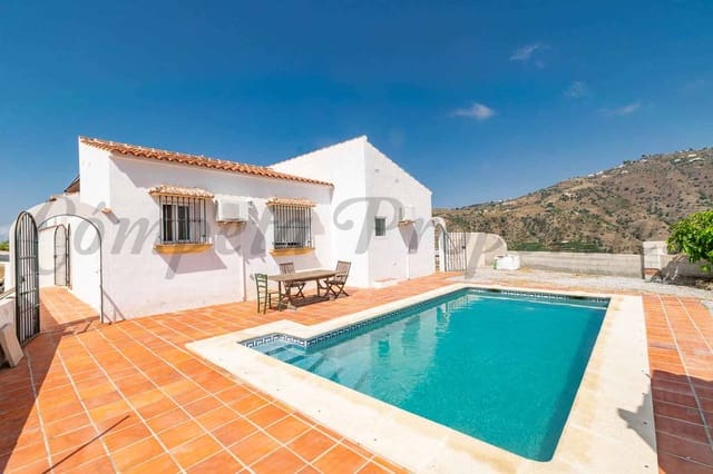 3 chambre Finca/Maison de Campagne à vendre à Cómpeta avec piscine garage - 362 000 € (Ref: 10007685)