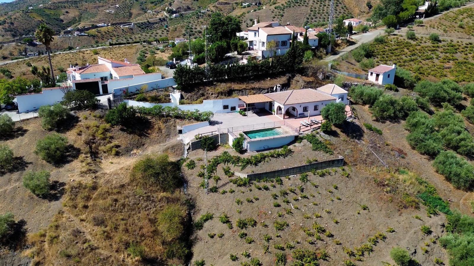 3 soveværelse Finca/Landehus til leje i Canillas de Albaida med swimmingpool - € 1.875 (Ref: 10075703)