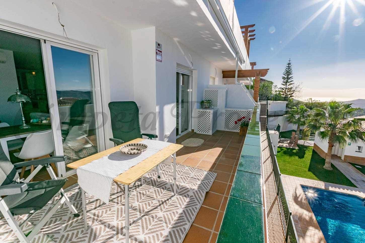 Apartamento de 3 habitaciones en Cómpeta en venta con piscina garaje - 249.000 € (Ref: 10075705)