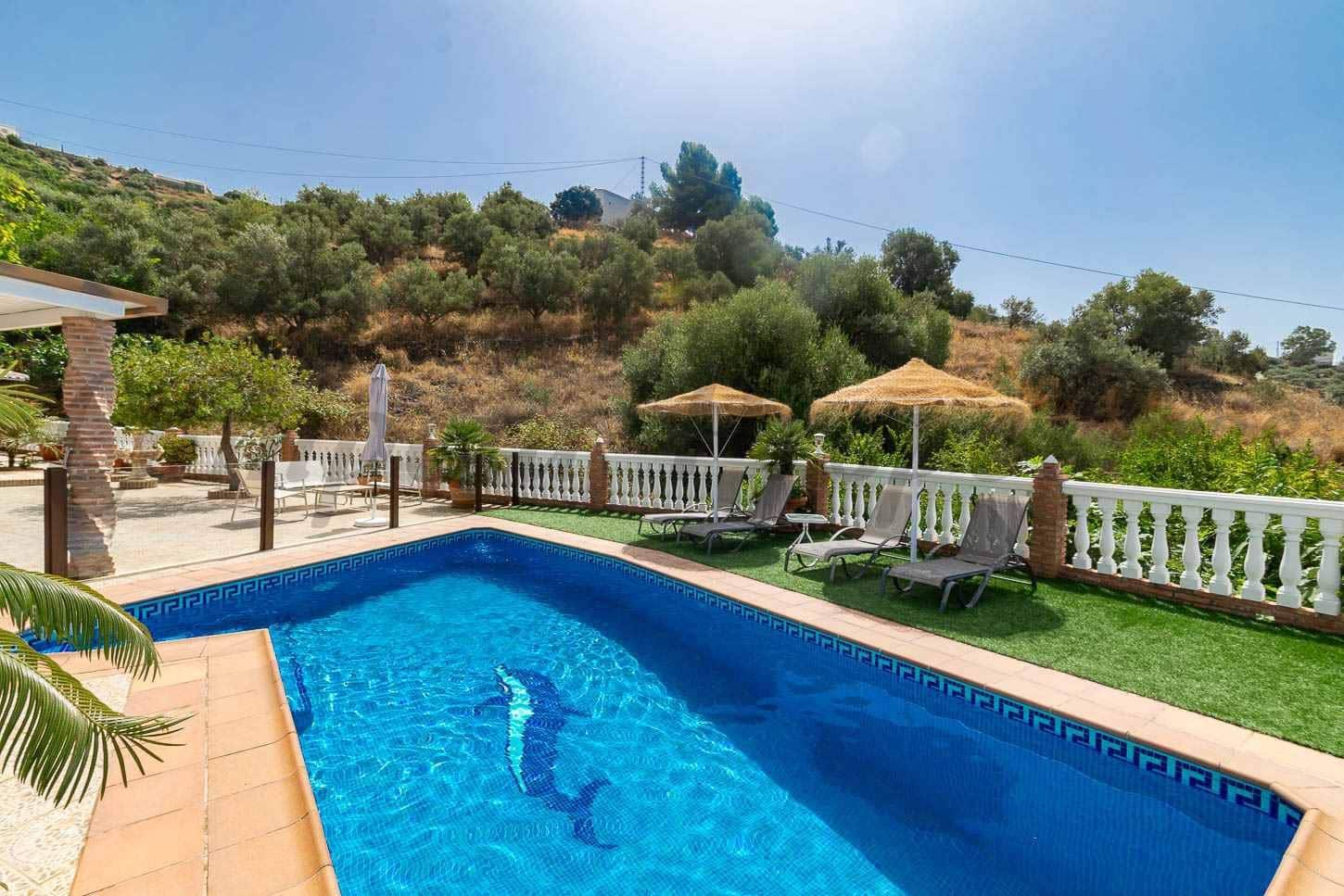 3 soveværelse Finca/Landehus til leje i Torrox med swimmingpool - € 1.500 (Ref: 10075714)