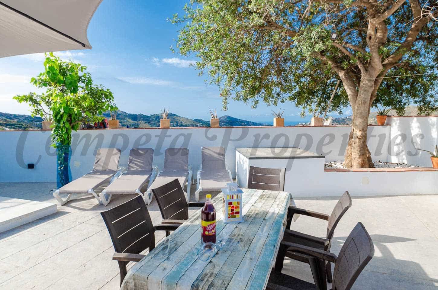 3 soveværelse Finca/Landehus til leje i Canillas de Albaida med swimmingpool garage - € 1.500 (Ref: 10075792)