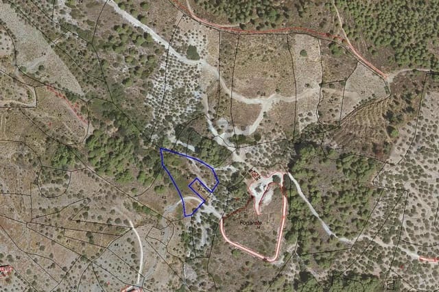 Terreno Não Urbanizado para venda em Canillas de Albaida - 31 000 € (Ref: 10075793)