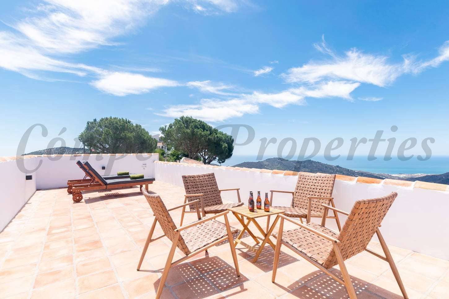 4 sovrum Finca/Hus på landet att hyra i Competa med pool garage - 3 600 € (Ref: 10075821)